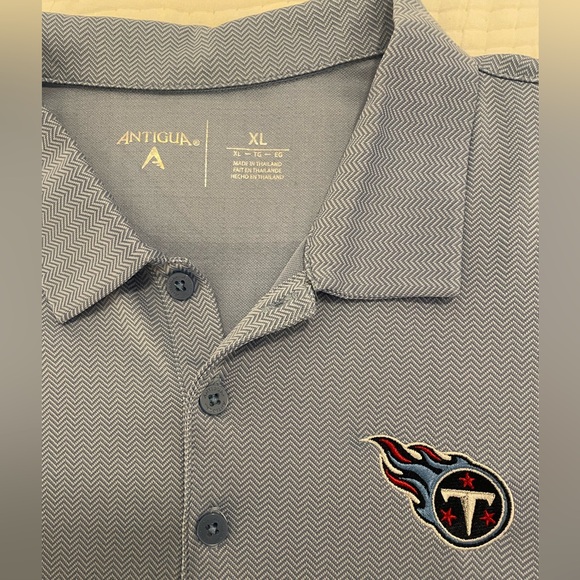 Tennessee Titans Antigua Men's Gameday Polo - Picture 2 of 3